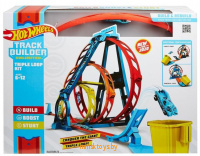 Конструктор трасс Hot Wheels - Тройная петля, Mattel GLC96