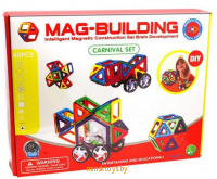 Магнитный конструктор Mag Building, 48 деталей, 1511