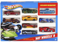 Подарочный набор Hot Wheels 10 машин, Mattel 54886