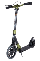 Самокат с дисковым ручным тормозом - Techteam Sport 210R, Зелёный 137036