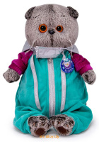 Мягкая игрушка - Кот Басик в комбинезоне "Космос" 22 см, Budi Basa Ks22-182 Мягкая игрушка - Кот Басик в комбинезоне "Космос" 22 см, Budi Basa Ks22-182