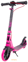 Самокат городской с ручным тормозом розовый - Tech Team Delta Scooter - Minsktoys.by