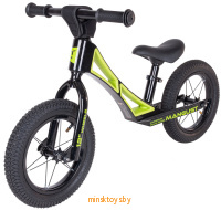 Беговел с надувными колёсами Mangust чёрный, Tech Team 364084