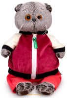 Мягкая игрушка - Кот Басик в спортивной курточке и штанах 22 см, Budi Basa Ks22-227 Мягкая игрушка - Кот Басик в спортивной курточке и штанах 22 см, Budi Basa Ks22-227