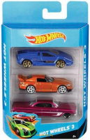 Подарочный набор Hot Wheels из трех машинок, Mattel K5904