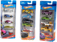 Подарочный набор Hot Wheels 5 машинок, Mattel 1806