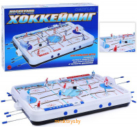 Хоккей МИГ - игра настольная с объемными игроками ОМ-48309 - Minsktoys.by