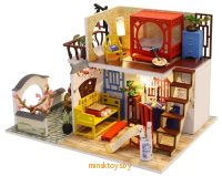 Конструктор интерьерный Румбокс - Восточный лофт, с подсветкой, HOBBY DAY M916