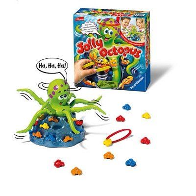 Настольная игра Весёлый осьминог - Jolly Octopus, Ravensburger 21105 - интернет-магазин Minsktoys.by Весёлый осьминог - Jolly Octopus, Ravensburger 21105 - интернет-магазин игрушек Minsktoys.by
