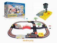 Железная дорога - Останови крушение, 368см, свет, звук, Серебряный путь SW7211L